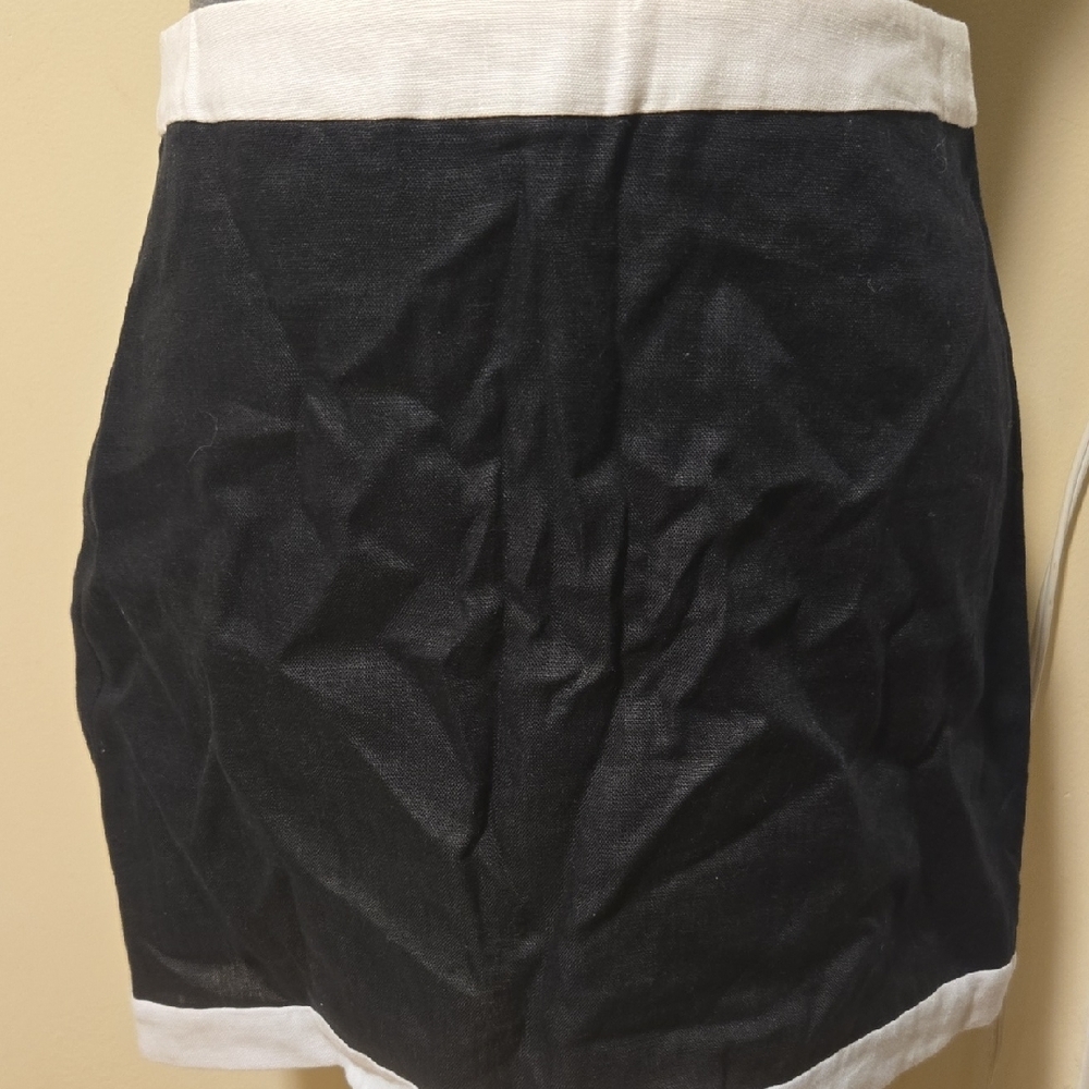 Reformation Black and White Skirt